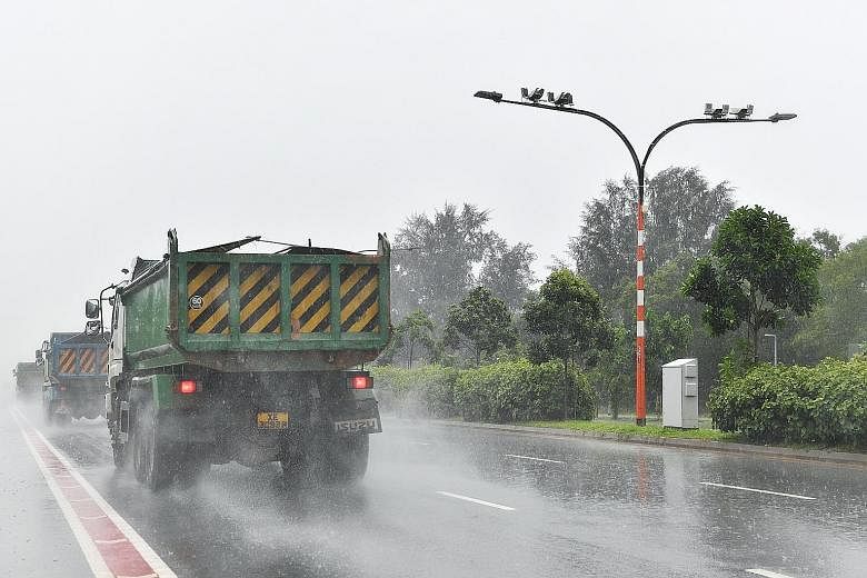The police will begin using the Average Speed Camera system for enforcement action along a stretch of Tanah Merah Coast Road from next Monday. The system comprises cameras at the entrance and exit of the enforcement zone. It will detect and compute t