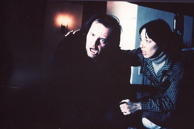 The Shining, starring Jack Nicholson and Shelley Duvall, is based on a Stephen King novel of the same name.