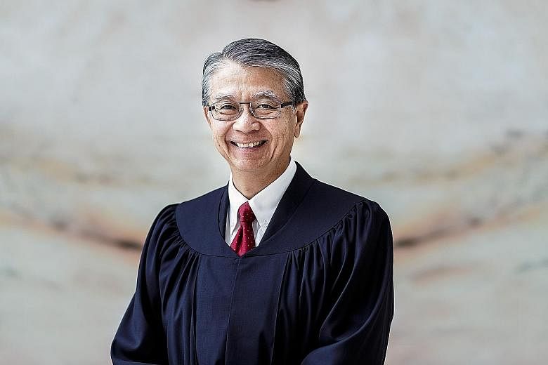 Judge of Appeal Judith Prakash will have her term extended by three years, while High Court judges Chan Seng Onn, Lee Seiu Kin above), Belinda Ang and Choo Han Teck will have their tenures extended by two years.