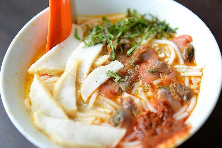 Sungei Road Laksa is nominated in a category for establishments defined by a particular dish.