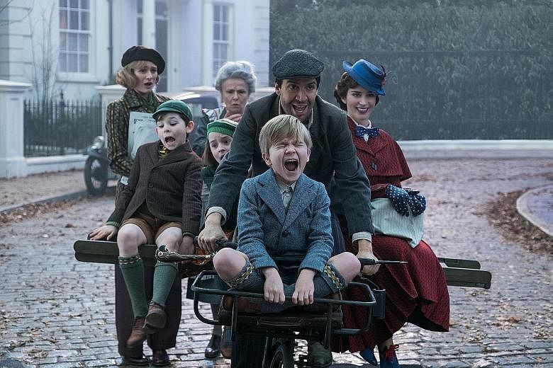 Magical nanny Mary Poppins is back to help the next generation of the Banks family find the joy and wonder missing in their lives following a personal loss in the upcoming movie Mary Poppins Returns.