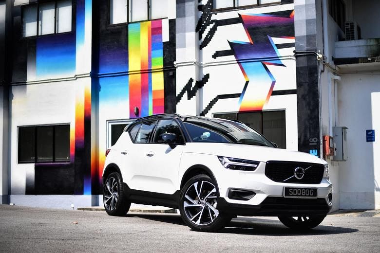 The Volvo XC40 (above) is leading in a readers’ online poll, followed by the Renault Megane RS and Suzuki Swift . 