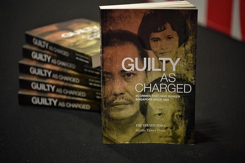 Guilty As Charged, edited by ST associate news editor Abdul Hafiz (above, left), and Singapore, Disrupted by ST Opinion editor Chua Mui Hoong won the first prize and third respectively in the English (adult) category at the Popular Readers' Choice Aw