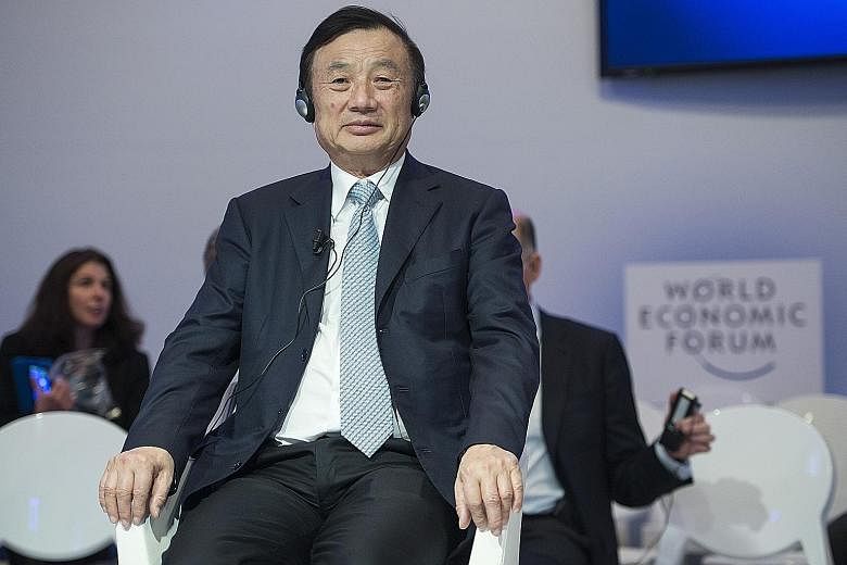 Mr Ren Zhengfei started Huawei in 1987 with a staff of three and the equivalent of US$5,000 and built it into a multibillion-dollar behemoth.