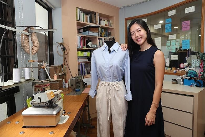 Miss Elisa Lim's label, Will and Well, focuses on making easy-to-wear clothes for those with special needs or disabilities. The clothes are aesthetically pleasing as well as functional.
