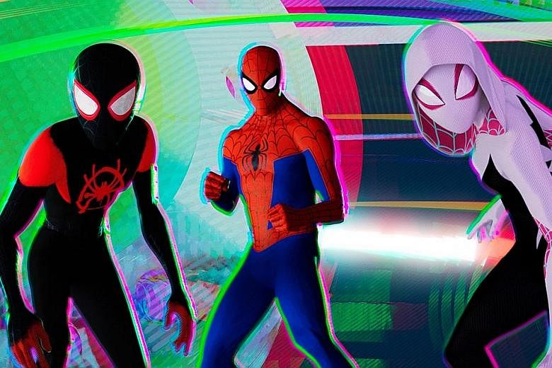 Spider-Man: Into The Spider-Verse draws heavily from the aesthetic language of the comic books.