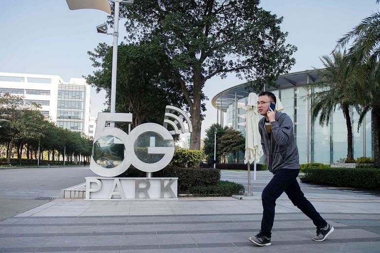 Huawei's headquarters in Shenzhen. Analysts say 5G technology, which offers faster data transmission and processing speeds than 4G, has the potential to influence critical infrastructure.
