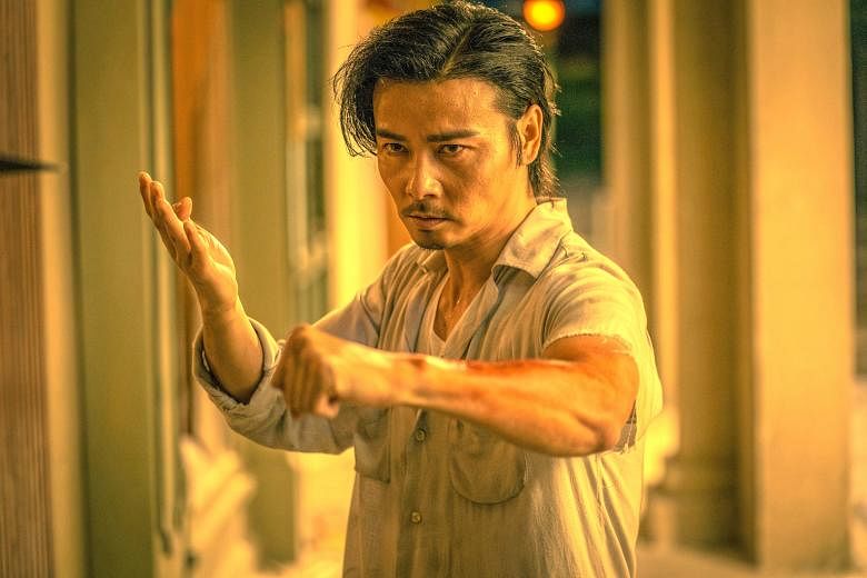 Chinese actor Max Zhang plays a wing chun master who closes his martial arts academy to lead a simpler life in Master Z: The Ip Man Legacy.