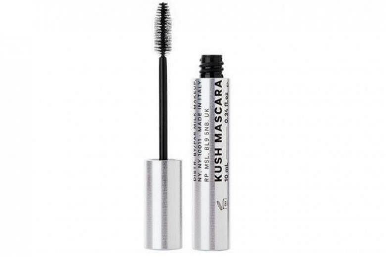 Cannabis sativa seed oil is listed as one of the ingredients in Kush High Volume Mascara, which is created by Milk Makeup, a cosmetics company based in New York City.