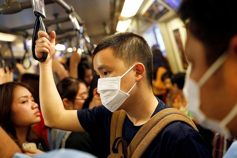 Bangkok was enveloped in a thick pollution haze yesterday, with the outlook set to worsen today, the authorities said. The amount of particulate matter in the air reached hazardous levels throughout the Thai capital yesterday morning, the Bangkok Met