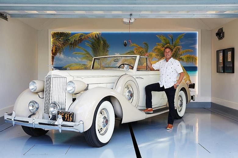 Ms Natalie Adams turned a one-storey warehouse into a combination home-garage to store six Japanese domestic market cars. Mr Bill Kozyra has two car condos at private luxury-garage community M1 Concourse that can store up to 25 cars. Car aficionado C