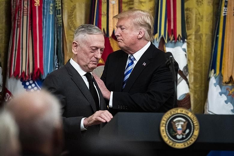The relationship between US President Donald Trump and Secretary of Defence James Mattis showed signs of strain even before the Pentagon chief resigned this week.