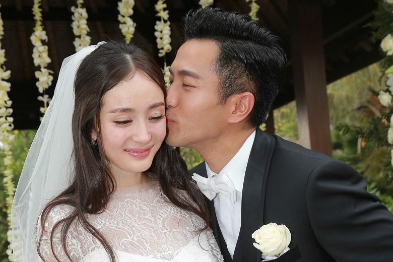 Chinese actress Yang Mi and Hong Kong actor Hawick Lau met on the set of the 2012 Chinese historical drama Ru Yi and tied the knot in 2014. They have a four-year-old daughter.
