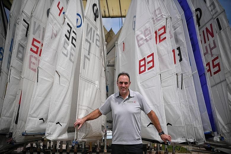 Mr Peter Cunningham was with the British sailing team at three Olympics, during which they topped the medal tally.
