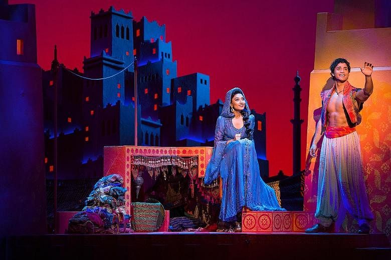 Graeme Isaako will play Aladdin and Shubshri Kandiah will play Jasmine in the musical based on the Disney film.