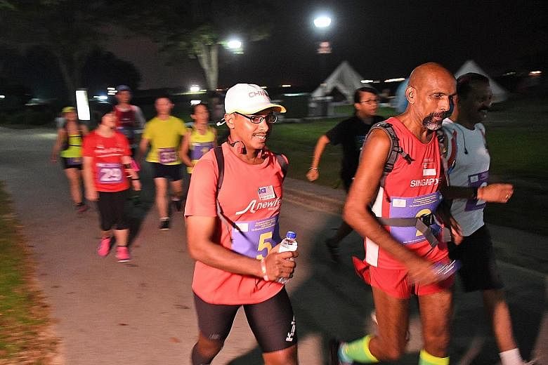 This is no walk in the park but a trek of 200km that started in East Coast Park last night and is slated to end at the same place only tomorrow. A total of 148 people are taking part in the walk, which is meant to commemorate 200 years of Singapore's