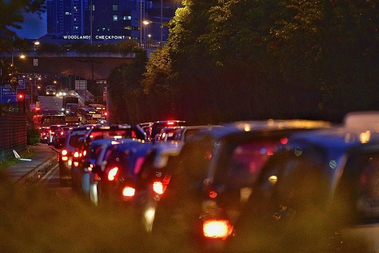 Diesel-powered Singapore vehicles leaving via the land checkpoints will be required to have at least three-quarters of their tanks filled. Drivers who do not comply could face a composition fine of up to $500, or be prosecuted in court.
