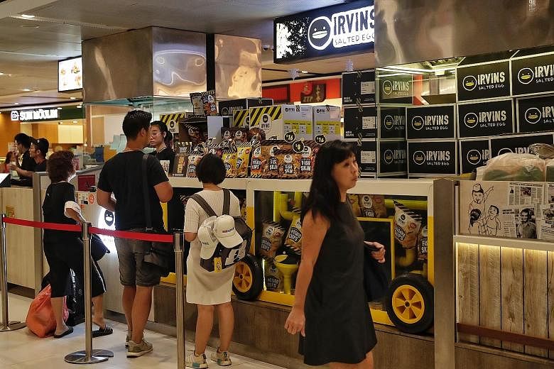 Some experts reckon founder Irvin Gunawan's apology - in the form of a statement posted on Irvins' Facebook and Instagram accounts on Wednesday - would help repair the damage done to the brand's reputation. The Irvins Salted Egg stall in VivoCity yes