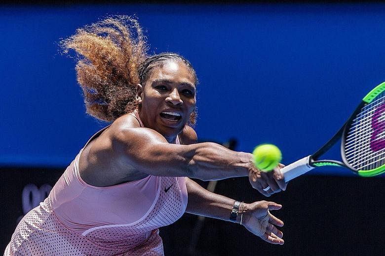 Serena Williams won all her singles matches at the mixed-team Hopman Cup in Perth as she prepares her bid for a 24th Grand Slam singles title.