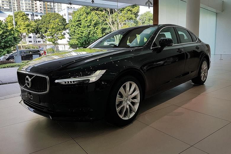 Authorised agent Wearnes Automotive has started with the S90 flagship sedan (above and left) and XC60 mid-sized crossover. Volvo Cars is owned by Chinese carmaker Geely Holdings, which also owns Lotus and Proton.