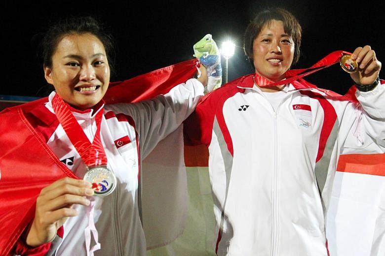 Wan Lay Chi's career high was winning the shot put silver for Singapore behind compatriot Zhang Guirong at the 2011 SEA Games. 