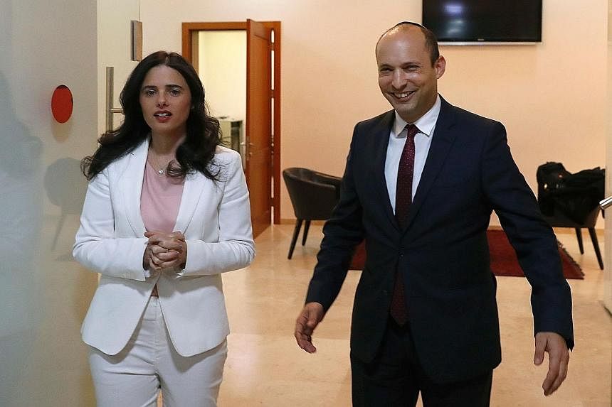 Mr Avi Gabbay humiliated Ms Tzipi Livni by abruptly breaking with her and her party at a press conference. Ms Ayelet Shaked and Mr Naftali Bennett abandoned their right-wing party to form a new one - the New Right - last December. Former army chief o