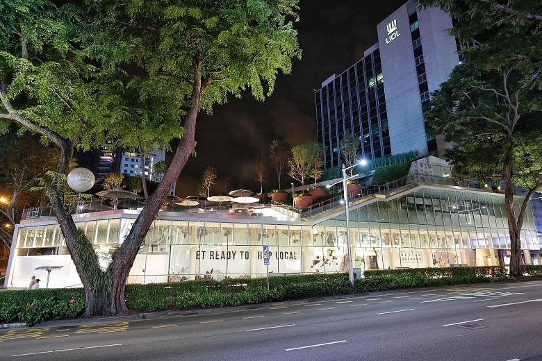 Design Orchard, at the junction of Orchard and Cairnhill roads, will open on Jan 25. The mall will have a retail showcase on the first level, incubation spaces on the second, and a cafe and events space on the rooftop.