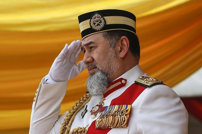 Sultan Muhammad V abdicated as King of Malaysia on Sunday.