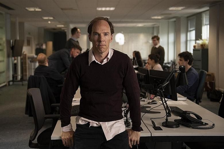 Aaron Eckhart and Marthe Keller in The Romanoffs. Benedict Cumberbatch in Brexit: The Uncivil War as political strategist Dominic Cummings, who was hired by the Vote Leave camp to convince Britons to quit the European Union.