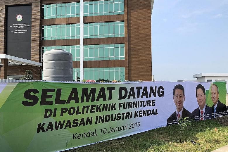 The Kendal Furniture and Wood Processing Industry Polytechnic welcomed its first batch of students last October; only 99 were picked from 694 applicants.