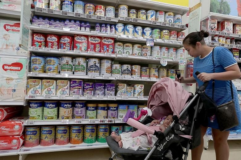 The review of guidelines that govern the sale of infant foods in Singapore comes two years after the rising prices of formula milk prompted the formation of a government task force to tackle the issue.