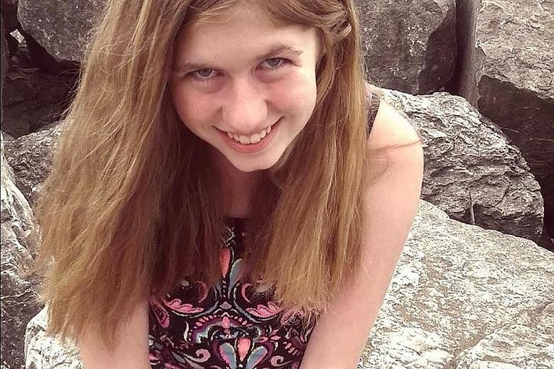 Jayme Closs, 13, was missing when her father James, 56, and mother Denise, 46, were found shot dead in their Wisconsin home on Oct 15. She was found on Thursday, malnourished and dirty, after apparently fleeing her captor in a remote community about 