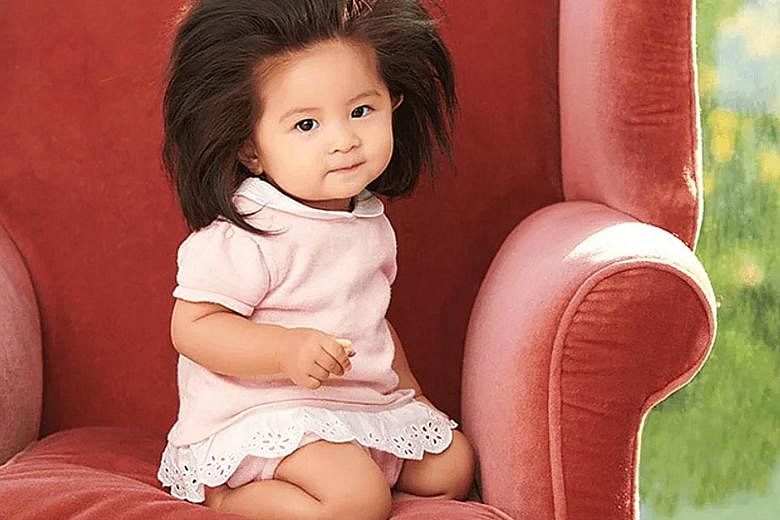 Baby Chanco, whose voluminous hair occasionally threatens to overwhelm her tiny frame, starred in her first campaign for Pantene on Monday.