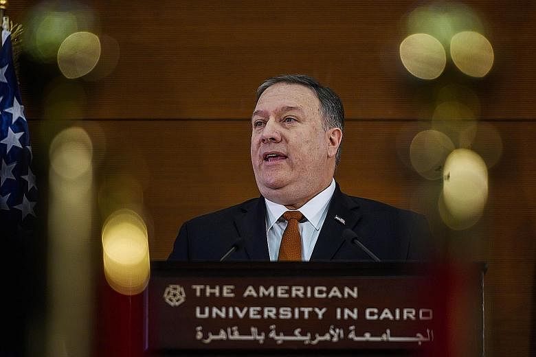 US Secretary of State Mike Pompeo meanwhile accused president Barack Obama of abandoning the Middle East to Islamist militants and Iran.