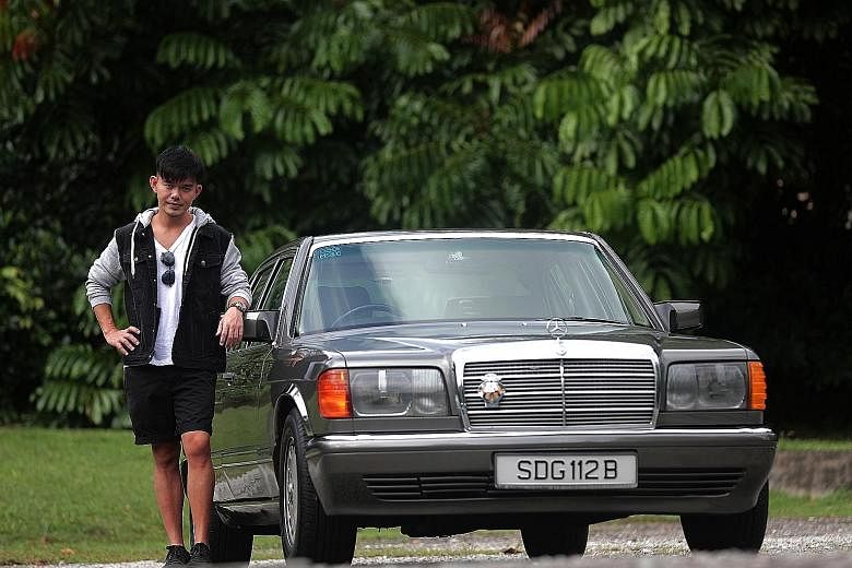 Mr Bernard Teo chanced upon the Mercedes-Benz 300 SEL at a used-car dealership and paid about $25,000 for it.
