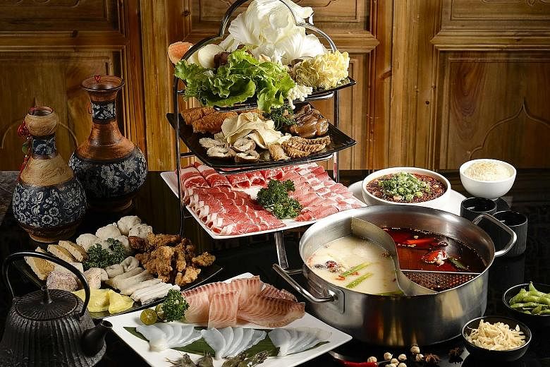 Feast on a lavish spread at M Hotel, with 25 per cent off goodies like The Buffet restaurant's Eight Treasures Premium Steamboat.