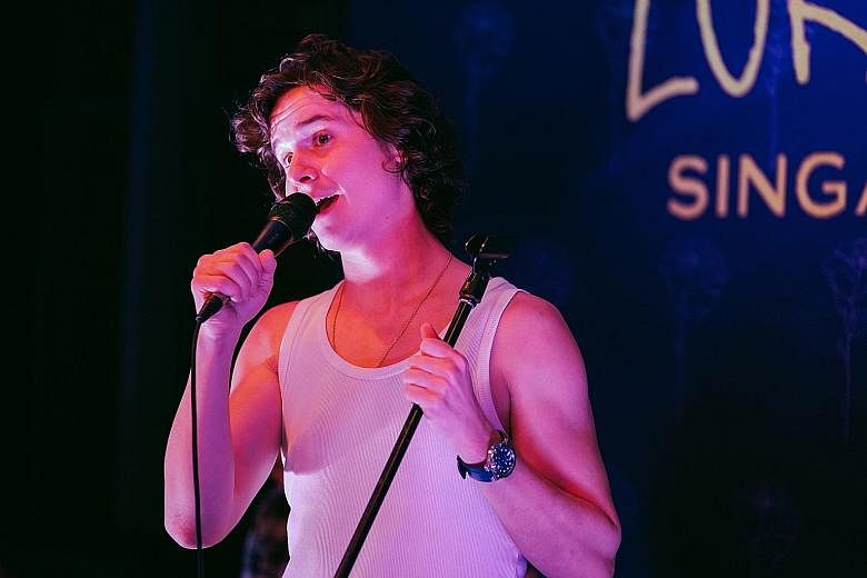 Singer Lukas Graham Forchhammer says the birth of his daughter Viola, now two years old, helped him re-prioritise his life.