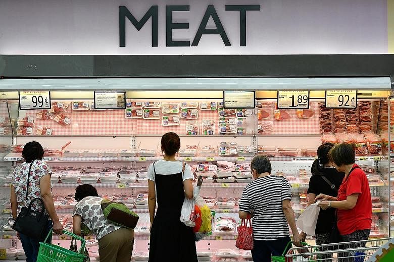 On average, each Singaporean ate 2kg of beef, 3kg of mutton and 20kg of pork in 2017, according to the latest Agri-Food and Veterinary Authority figures. This works out to a combined 68.5g a day, nearly five times the 14g which the study published ye