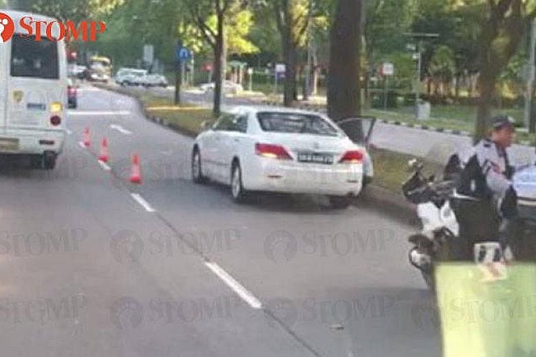 The pedestrian was unconscious when taken to Ng Teng Fong General Hospital, where he died from his injuries, police said.
