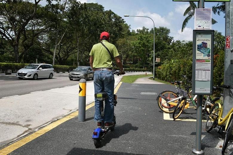 LTA says the new 10kmh speed limit for PMD users and cyclists will give all footpath users more time to react to unforeseen circumstances.
