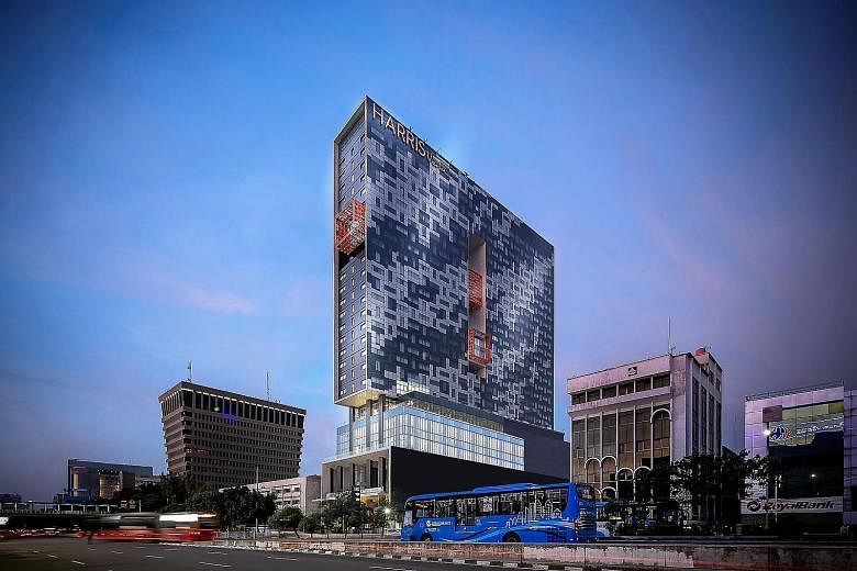 A Harris Vertu hotel in Indonesia, one of the brands under Tauzia Hotel Management. Ascott has partnered Tauzia to enter the fast-growing middle-class business hotel segment in Indonesia as part of its strategic expansion plan.