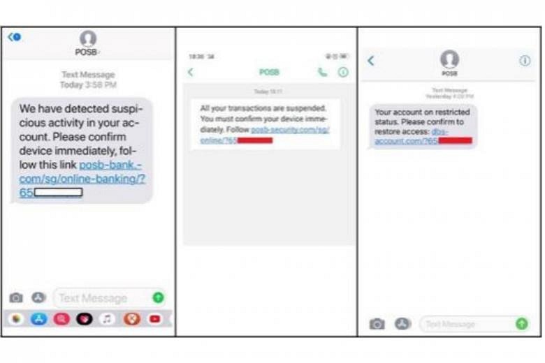 Resurgence Of Phishing Scams Targeting DBS Bank Customers Via SMS   Colin Dbs2 22 0 