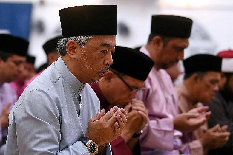 The abdication of the ailing 88-year-old Sultan Ahmad Shah of Pahang in favour of his son, Tengku Abdullah Sultan Ahmad Shah (above), 59, is widely viewed as a bid by the Pahang royal household to keep its place in the rotation, though it was to some