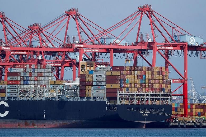 The Harpex Shipping Index, which tracks container rates, has dropped by 30 per cent since June last year. The slump underscores weakening manufacturing data from Asia, Europe and North America.