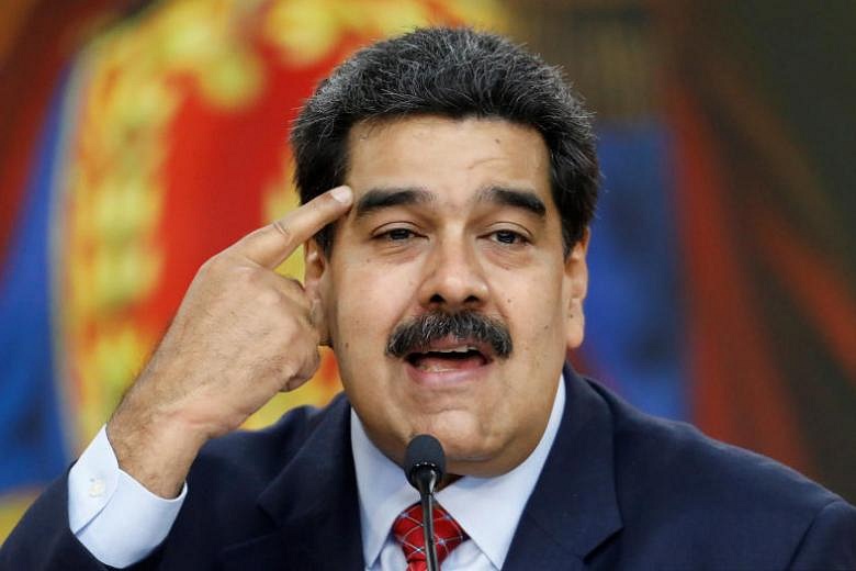 Maduro abandons demand that US diplomats leave Venezuela | The Straits ...