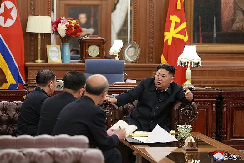 North Korean leader Kim Jong Un in June last year made a vague commitment to work towards the denuclearisation, but has yet to take what Washington views as concrete steps in that direction.