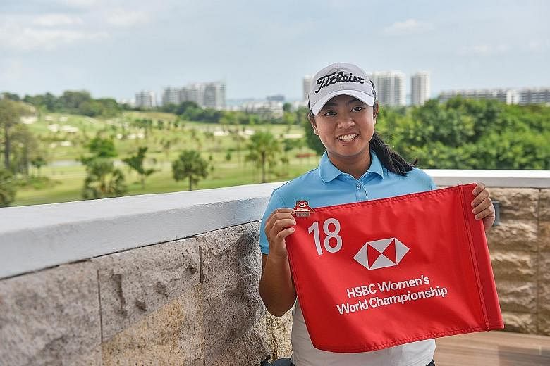 Singapore's Amanda Tan (142) pipped Thailand's Aripichaya Yubol by two strokes to win the regional qualifier for the HSBC Women's World Championship at Sentosa Golf Club's New Tanjong Course yesterday.