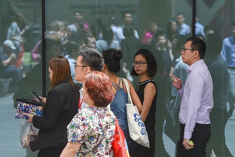 The typical Singaporean in full-time work earned more last year, with median income - including employer contributions to the Central Provident Fund - rising 3.3 per cent year on year to $4,183 as of June, according to data from the Ministry of Manpo