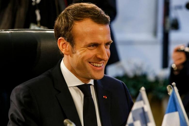 French President Emmanuel Macron's approval ratings are picking up The Straits Times