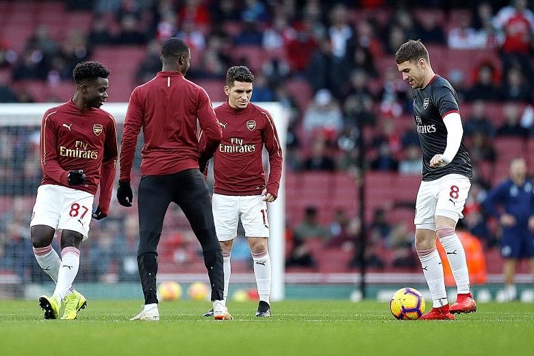 Arsenal manager Unai Emery explained that he needs time to work with players, and the club need to be very demanding of themselves to catch up with the likes of big-spenders Manchester City, whom they face at the Etihad Stadium today.